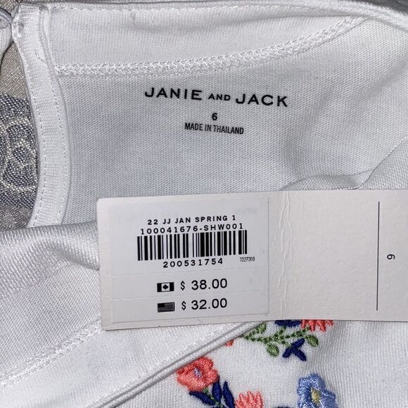 Janie & Jack Long Sleeve love Shirt NWT - Picture 3 of 4